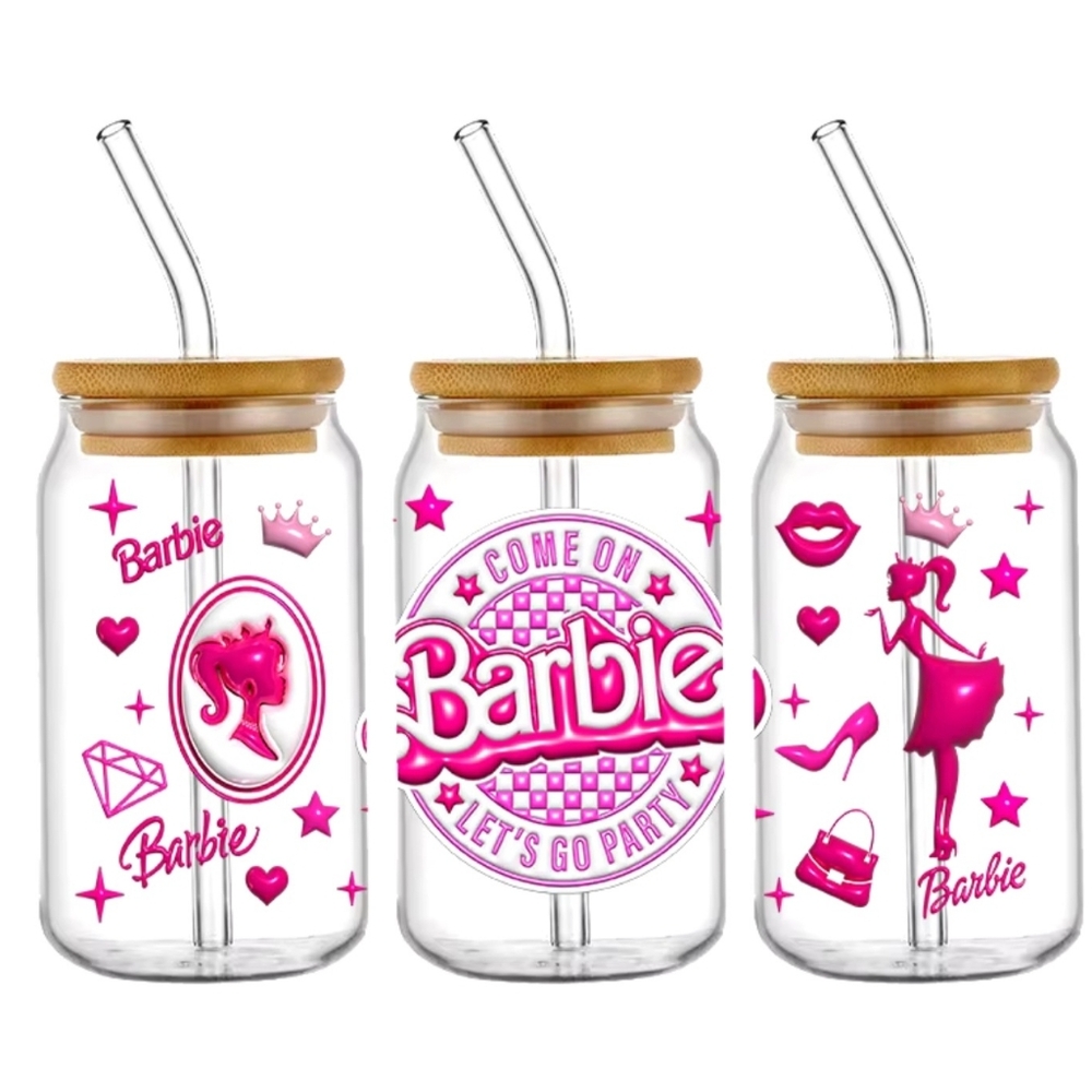 Barbie Cup Sticker